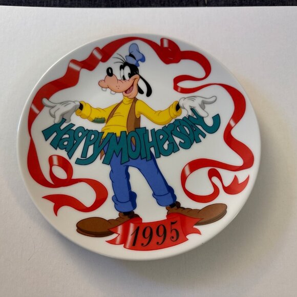 Other - Disney Goofy Happy Mothers Day 1995 Commemorative Plate B21